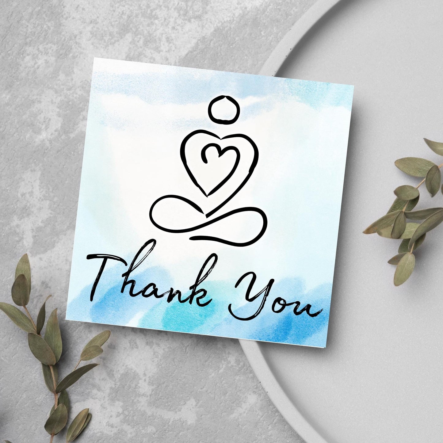 Thank You Card for Therapist, Card for Counsellor, Holistic Card, Healer Card, Psychologist Thank You Card, EMDR, CBT, DBT Thanks Card