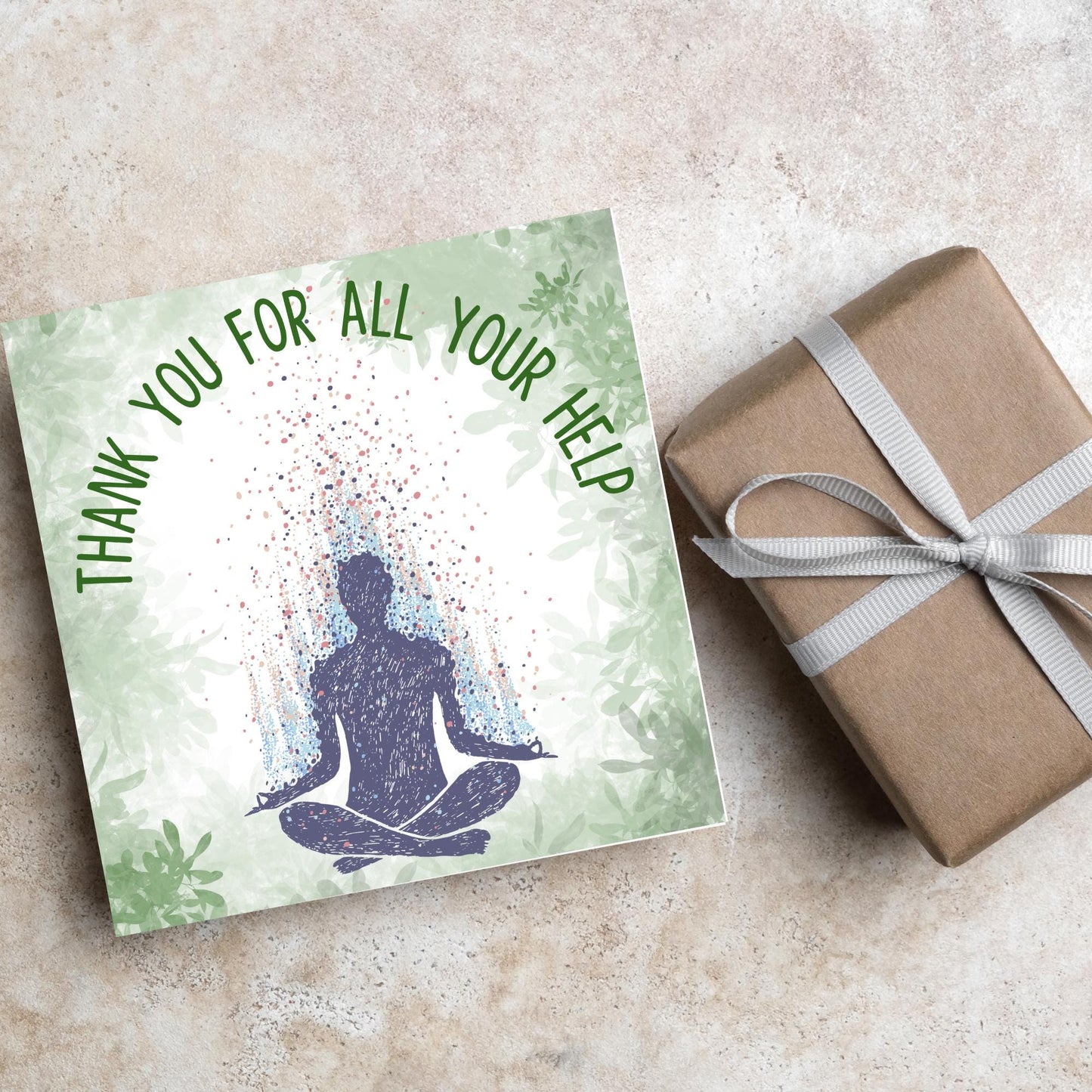 Thank You Card for Therapist, Card for Counsellor, Holistic Card, Healer Card, Psychologist Thank You Card, EMDR, CBT, DBT Thanks Card