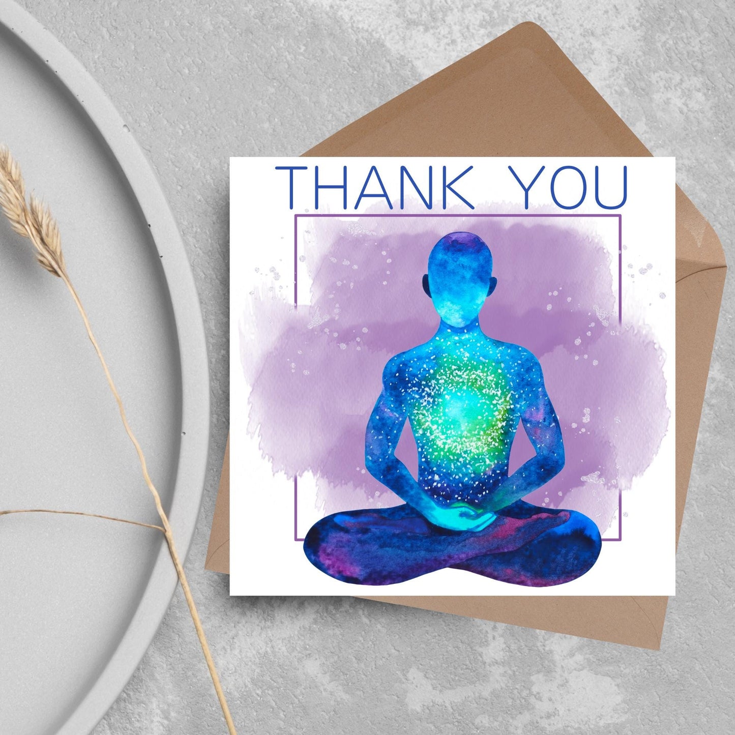 Thank You Card for Therapist, Card for Counsellor, Holistic Card, Healer Card, Psychologist Thank You Card, EMDR, CBT, DBT Thanks Card