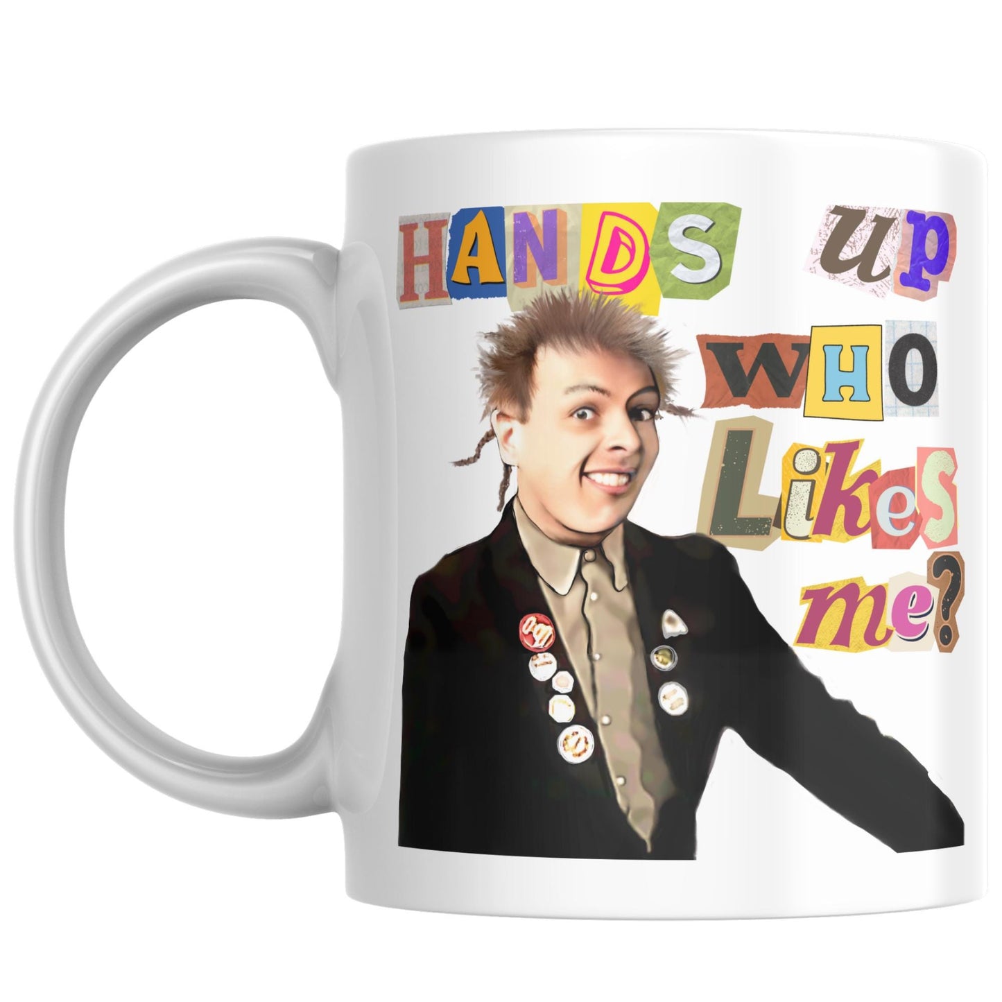 The Young Ones Mug, Rik Mayall, Cult TV Mug, Great Gift Mug For Rik Mayall Fans