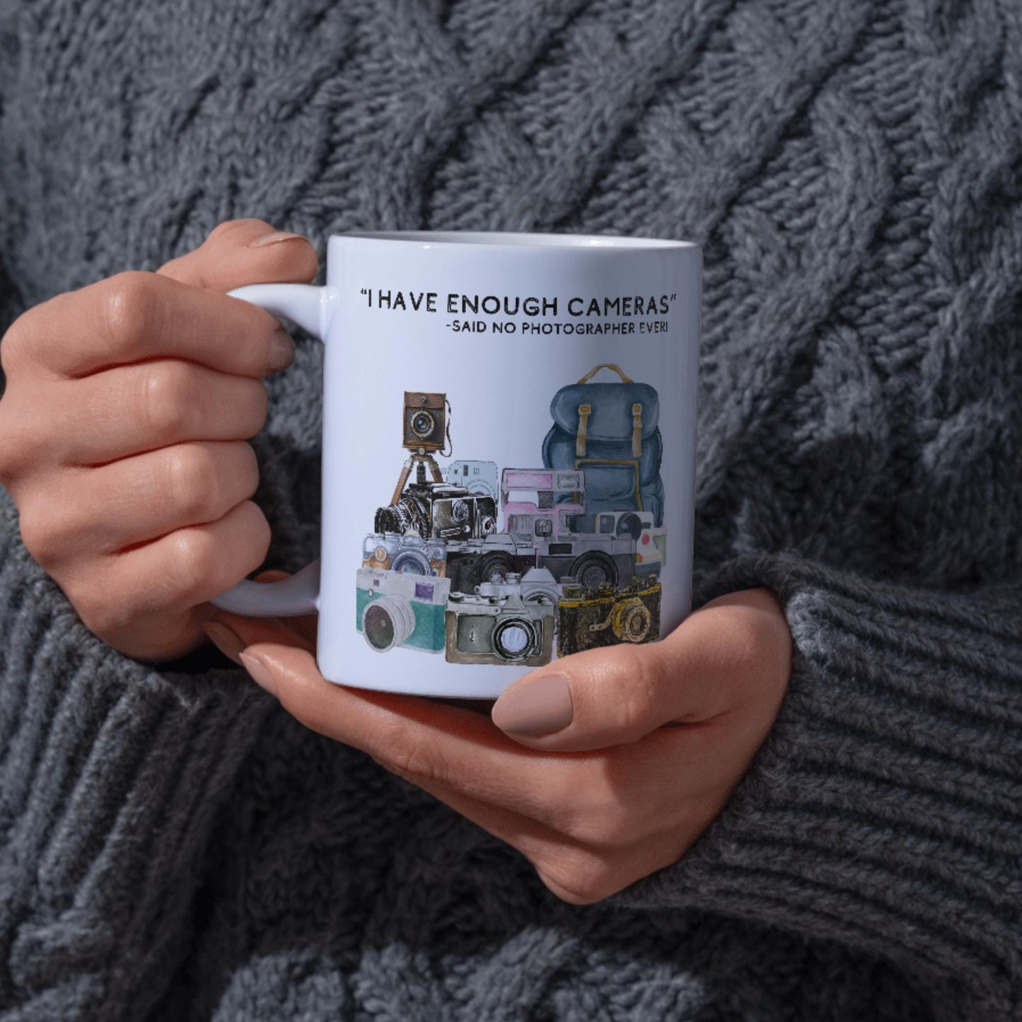 Photography Mug, Mug for Photographer, Camera Mug, Photo Mug, Retro Camera Gift, Photographer Gift, Camera Collector Mug, Great Gift