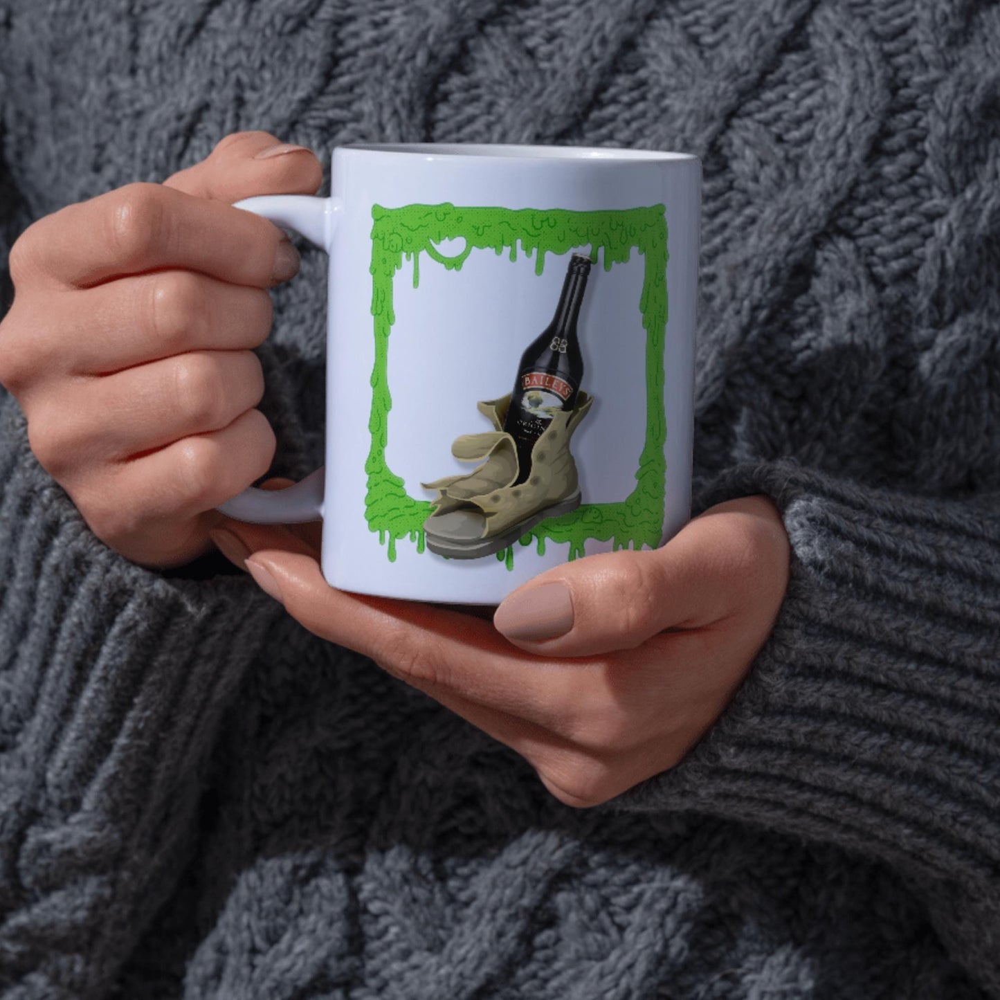 Mighty Boosh Mug, Old Gregg Mug, Baileys From a Shoe, Noel Fielding Mug, Birthday Mug Mighty Boosh Anniversary Mug, The Mighty Boosh