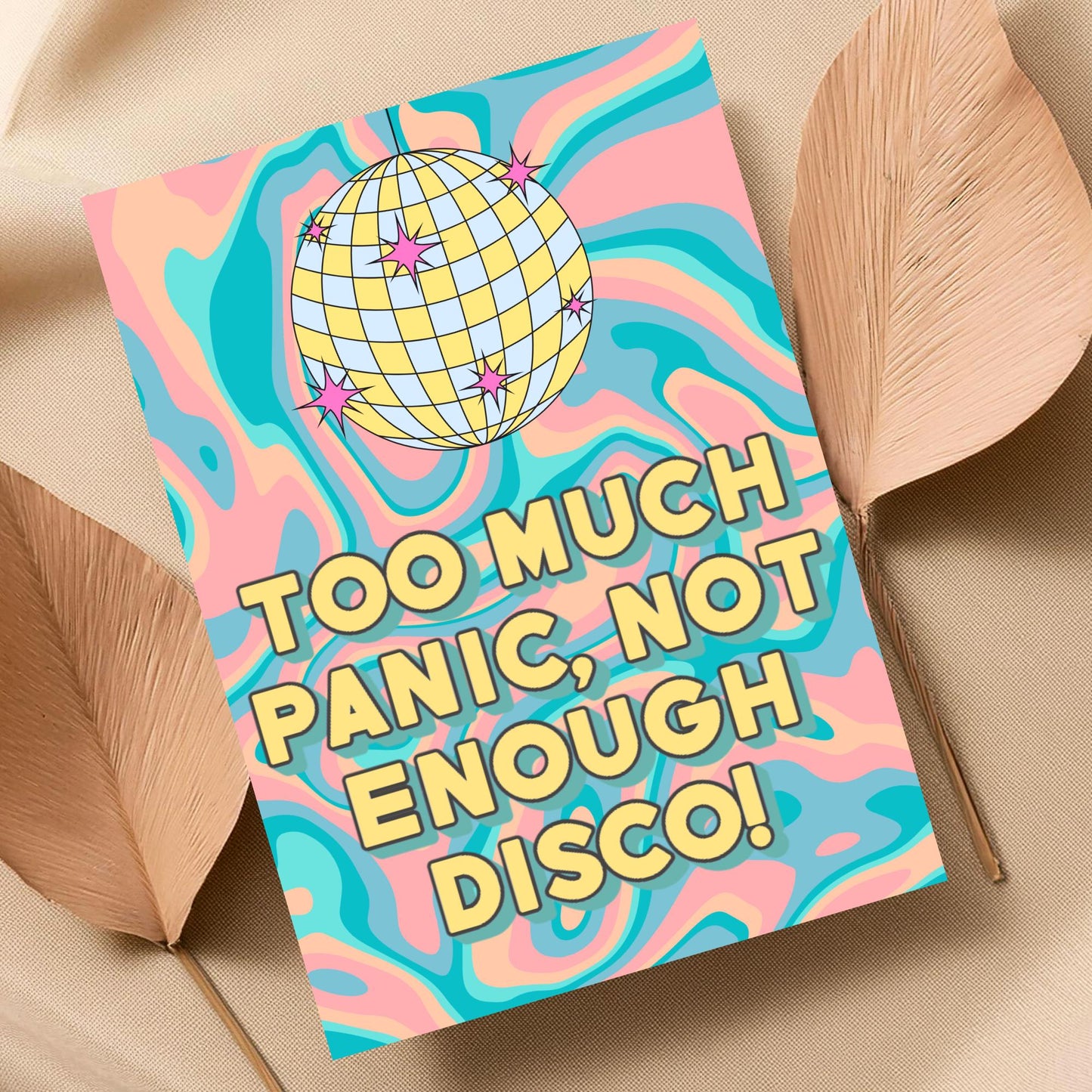 Panic At The Disco Inspired Poster, A4 Print, Fun Wall Art, Quirky Decor, Poster for Dorm, Song Lyrics