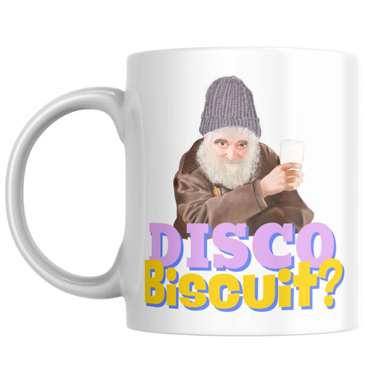 Brassic Mug, Farmer Jim, Disco Biscuit, Funny Gift - Multi Colour Options