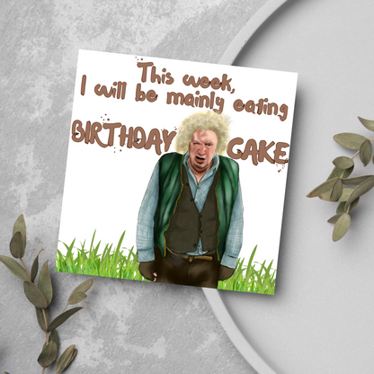 The Fast Show Birthday Card, Jessie the Farmer, This week I have been mainly