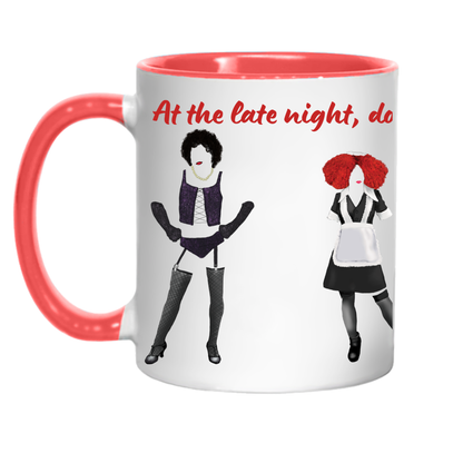 Rocky Horror Picture Show Mug, Cult Film Gift, RiffRaff, Frank'n'Furter Timewarp