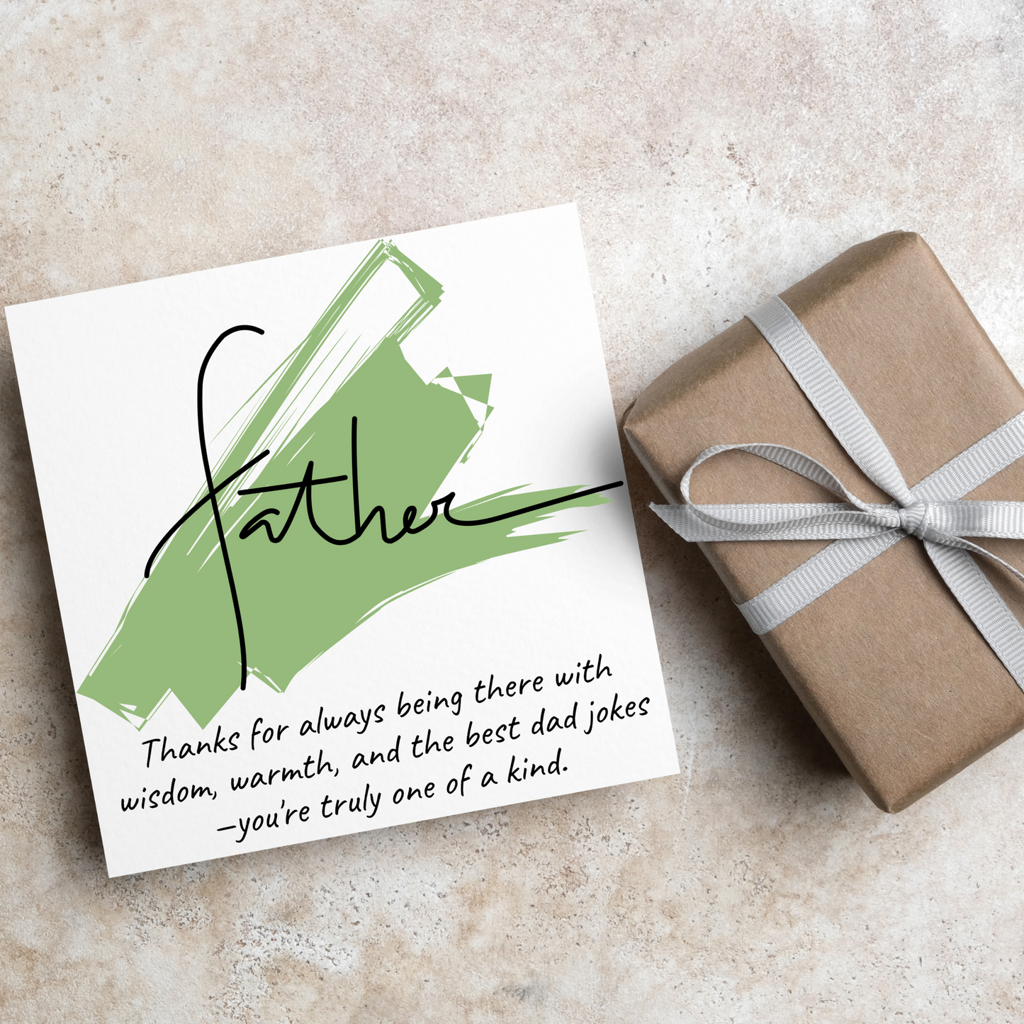 Father's Day Card, Step Father's Day Card, Card for Dad