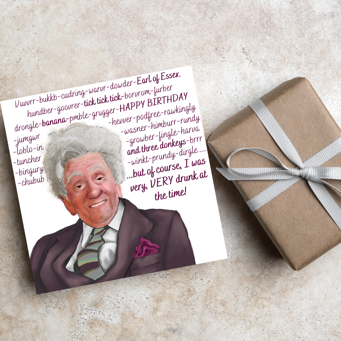 The Fast Show Birthday Card, Rowley Birkin QC, Very Drunk At The Time