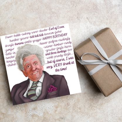 The Fast Show Birthday Card, Rowley Birkin QC, Very Drunk At The Time