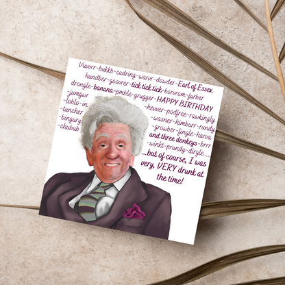 The Fast Show Birthday Card, Rowley Birkin QC, Very Drunk At The Time