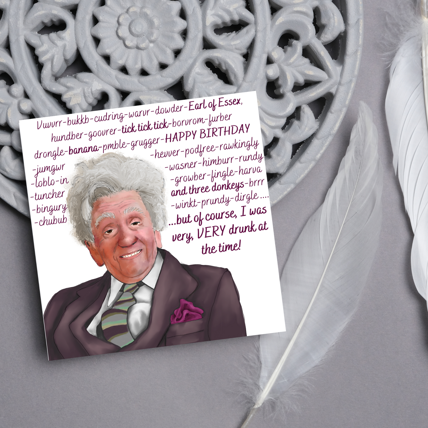 The Fast Show Birthday Card, Rowley Birkin QC, Very Drunk At The Time