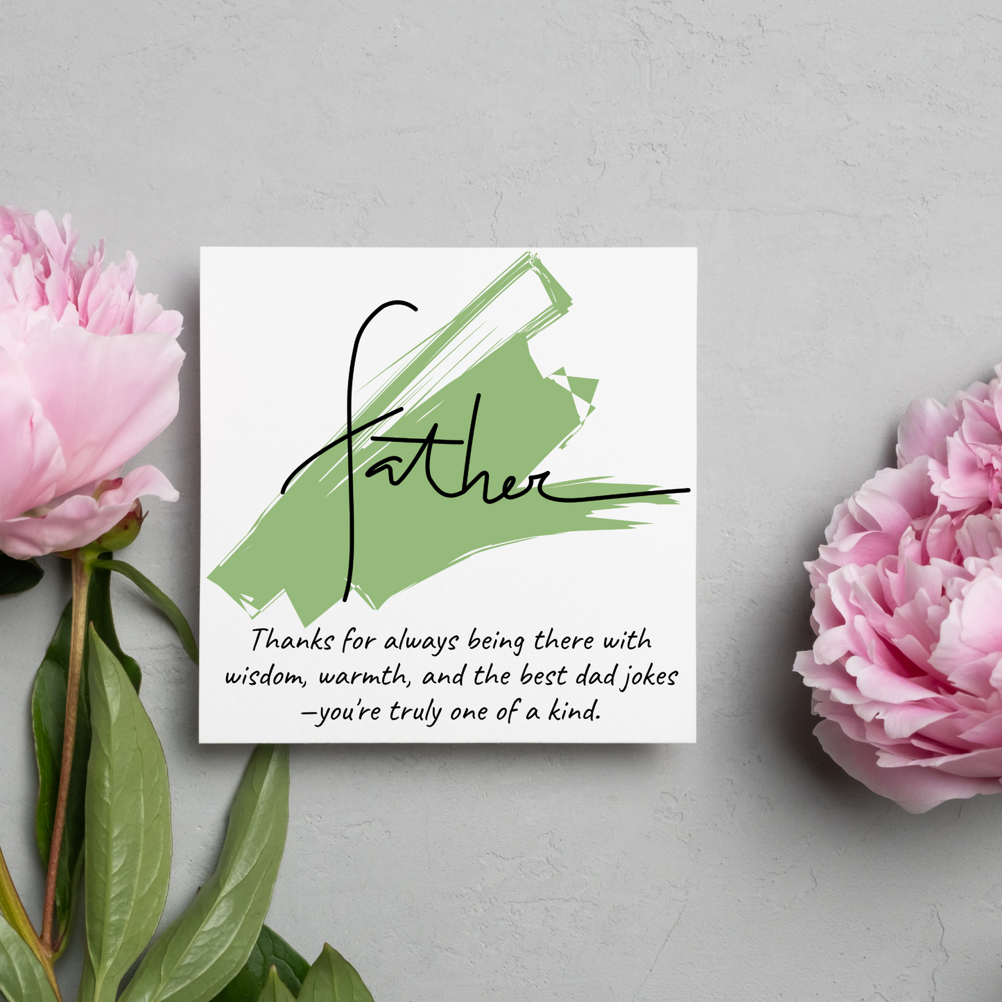 Father's Day Card, Step Father's Day Card, Card for Dad