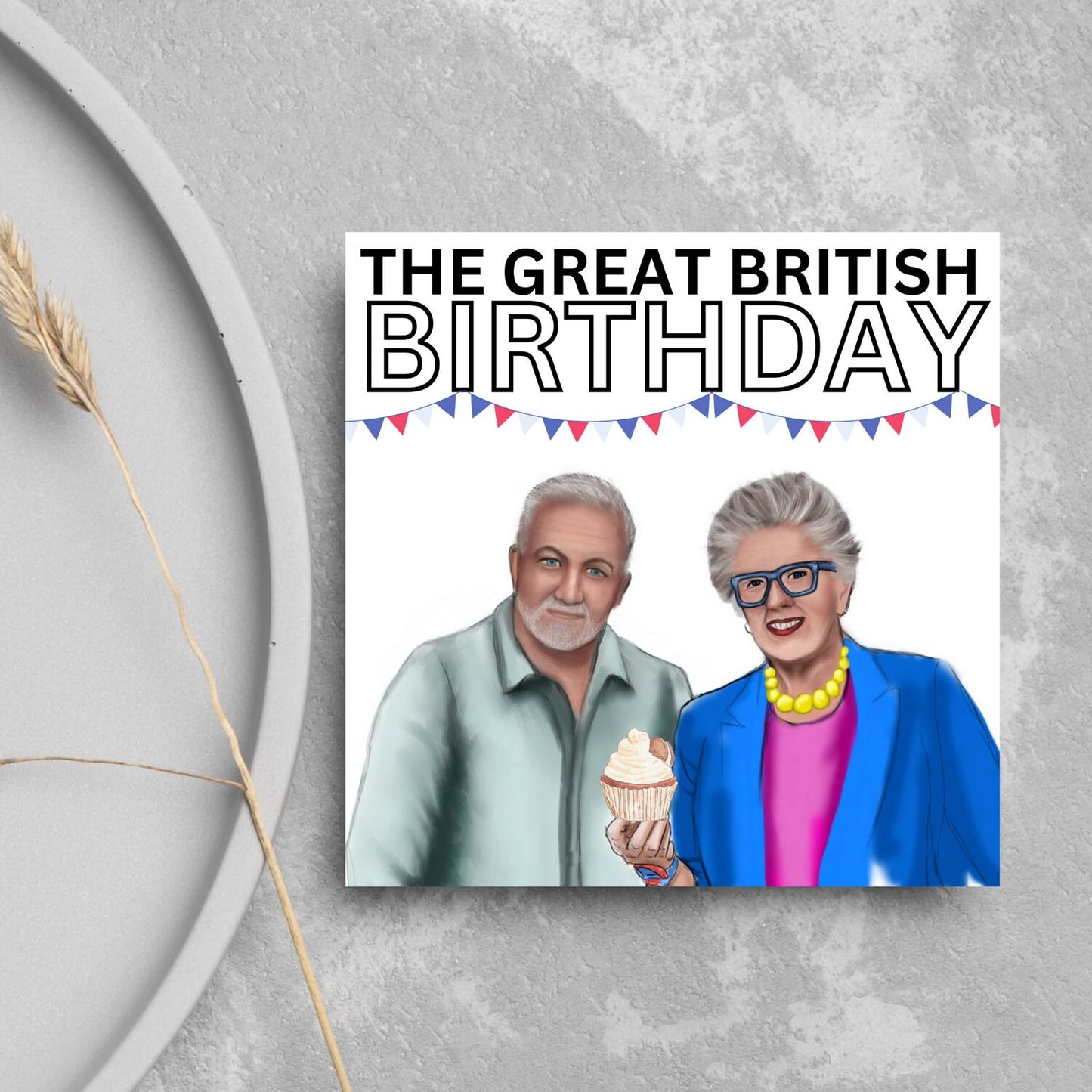 Paul hollywood Pru Leath card