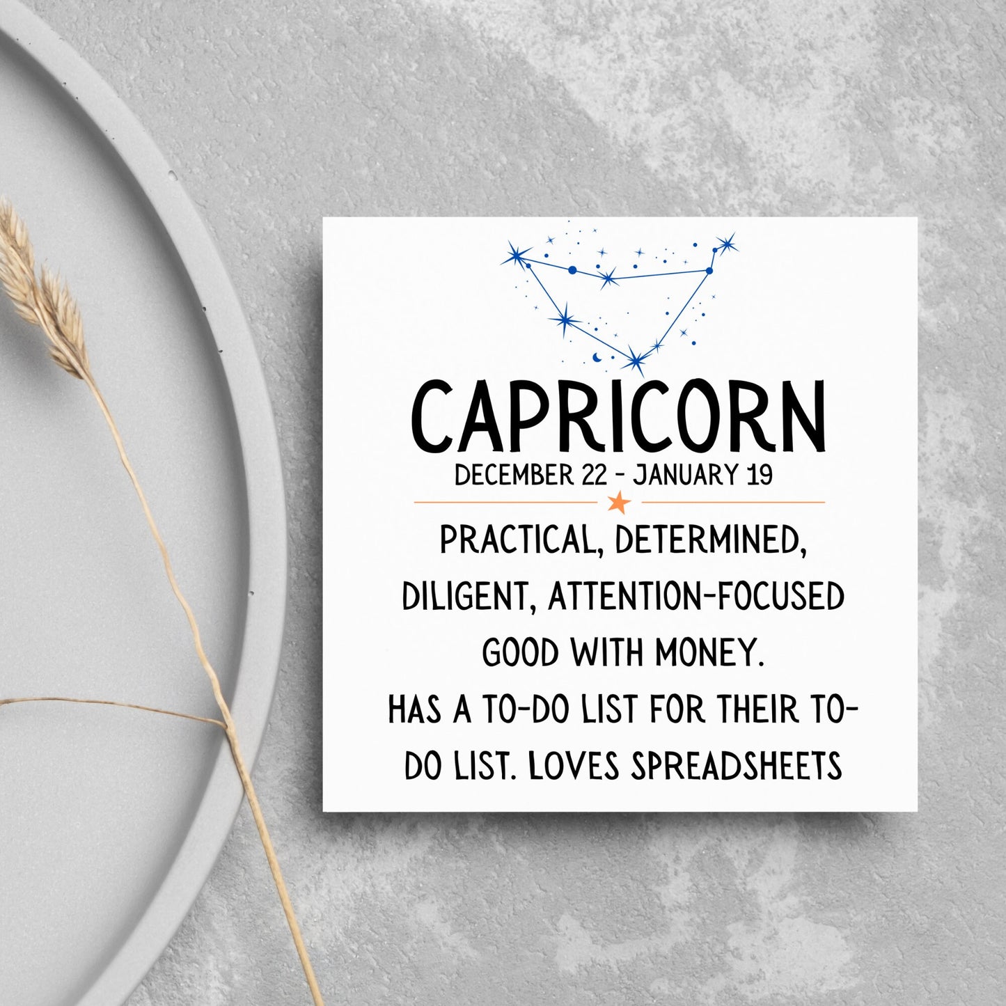 capricorn card