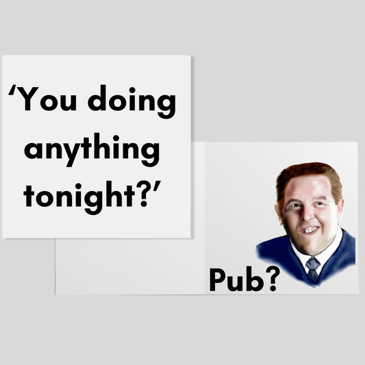 nick frost hot fuzz card