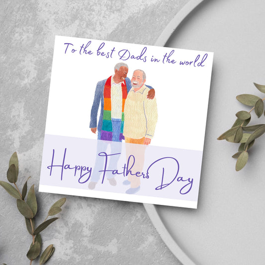 best dads in the world card