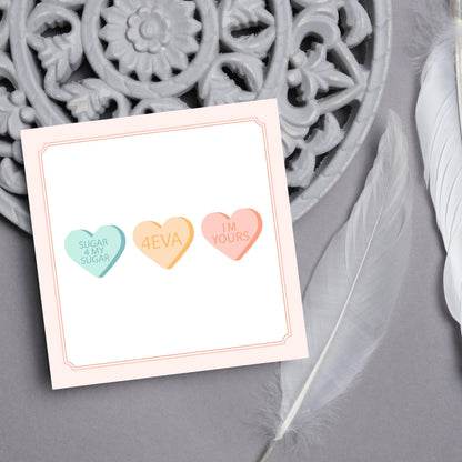 Anniversary Card, Love Hearts, Card for Him, Card for Her, Hearts Card, Card for Wife, Anniversary Card, Free Personalisation Available