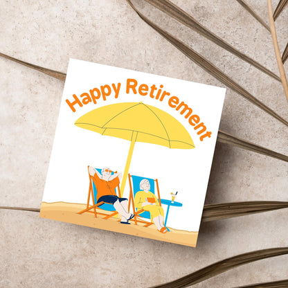 Retirement Card, Good Luck Card, Best of Luck Card, Work Leaving Card, Card for Retirement, Happy Retirement, For Him, For Her