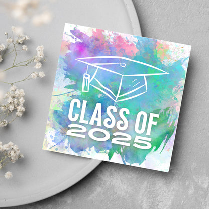 Exam Graduation Card, Well Done Card, Class of 2025, University Card, Exam Congratulations, GCSE, A Level, College, Graduate