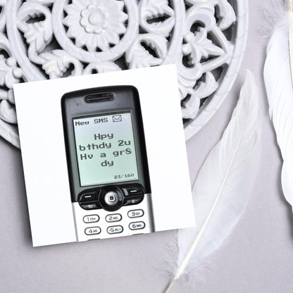 Nokia Birthday Card, 80's Birthday Card, 90's Birthday Card, Funny Birthday Card, 40th Birthday, Funny Birthday Card, Text Message Card