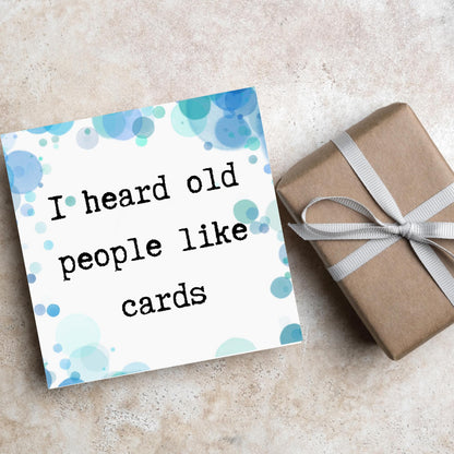 Funny Birthday Card for Adults, Birthday Card for Dad, 50th Birthday, 40th Birthday, Childish Birthday Card, 60th Birthday, Birthday Insult