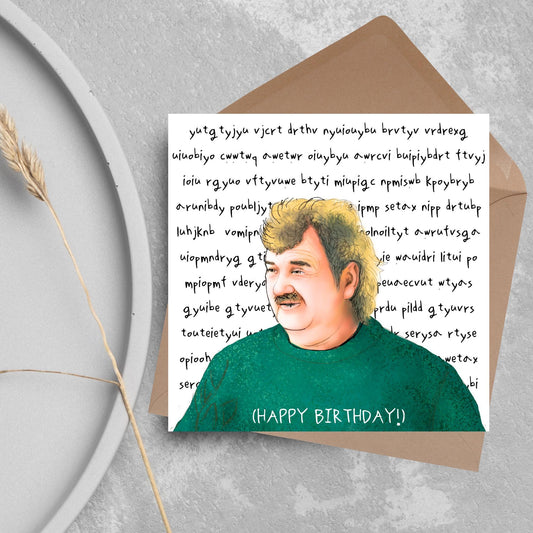 Clarksons Farm Birthday Card, Diddly Squat, Gerald Cooper, Funny Birthday Card For Brother, Card for Uncle, Card for Farmer