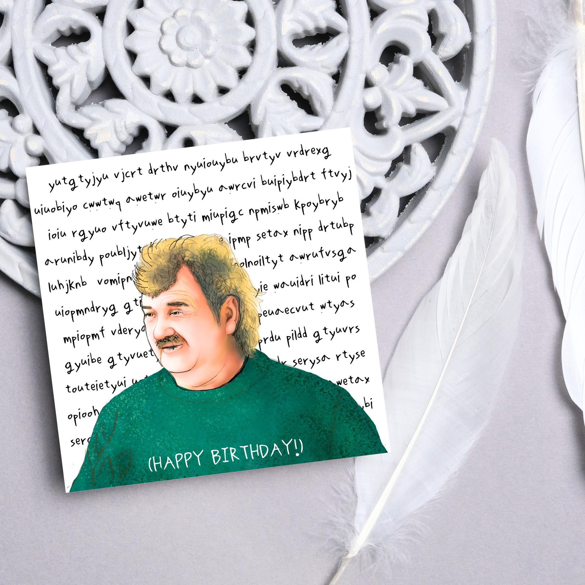 Clarksons Farm Birthday Card, Diddly Squat, Gerald Cooper, Funny Birthday Card For Brother, Card for Uncle, Card for Farmer