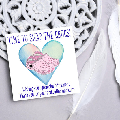 Nurse Retirement Card, Leaving Card for Nurse, Happy Retirement Card, Retired Card, Retiring, We'll Miss You Card, Nursing Retirement Card