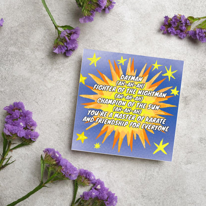 It's Always Sunny in Philadelphia Dayman Nightman Birthday Card, Always Sunny Birthday Card, Charlie Day Birthday Card, Sunny Funny Birthday