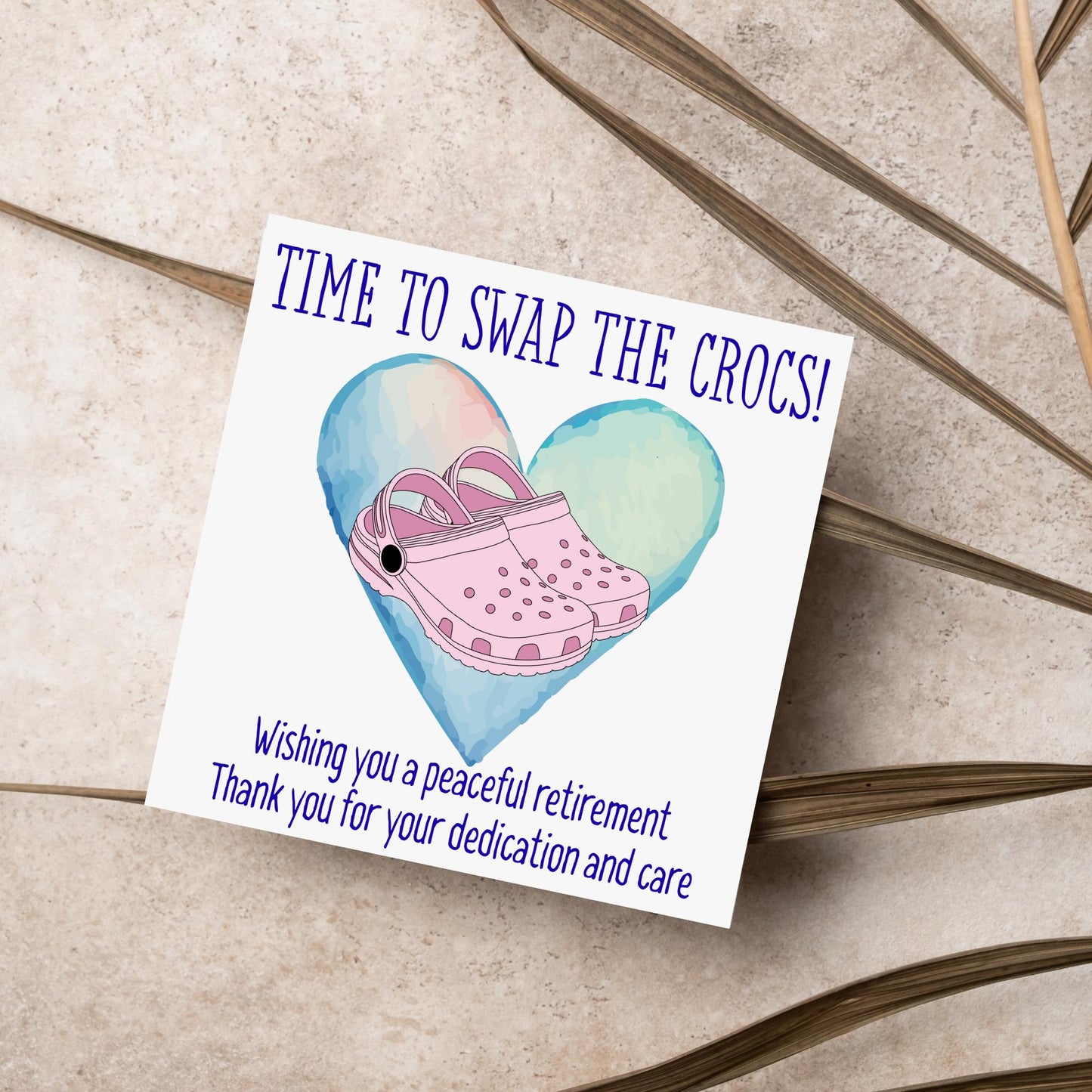 Nurse Retirement Card, Leaving Card for Nurse, Happy Retirement Card, Retired Card, Retiring, We'll Miss You Card, Nursing Retirement Card