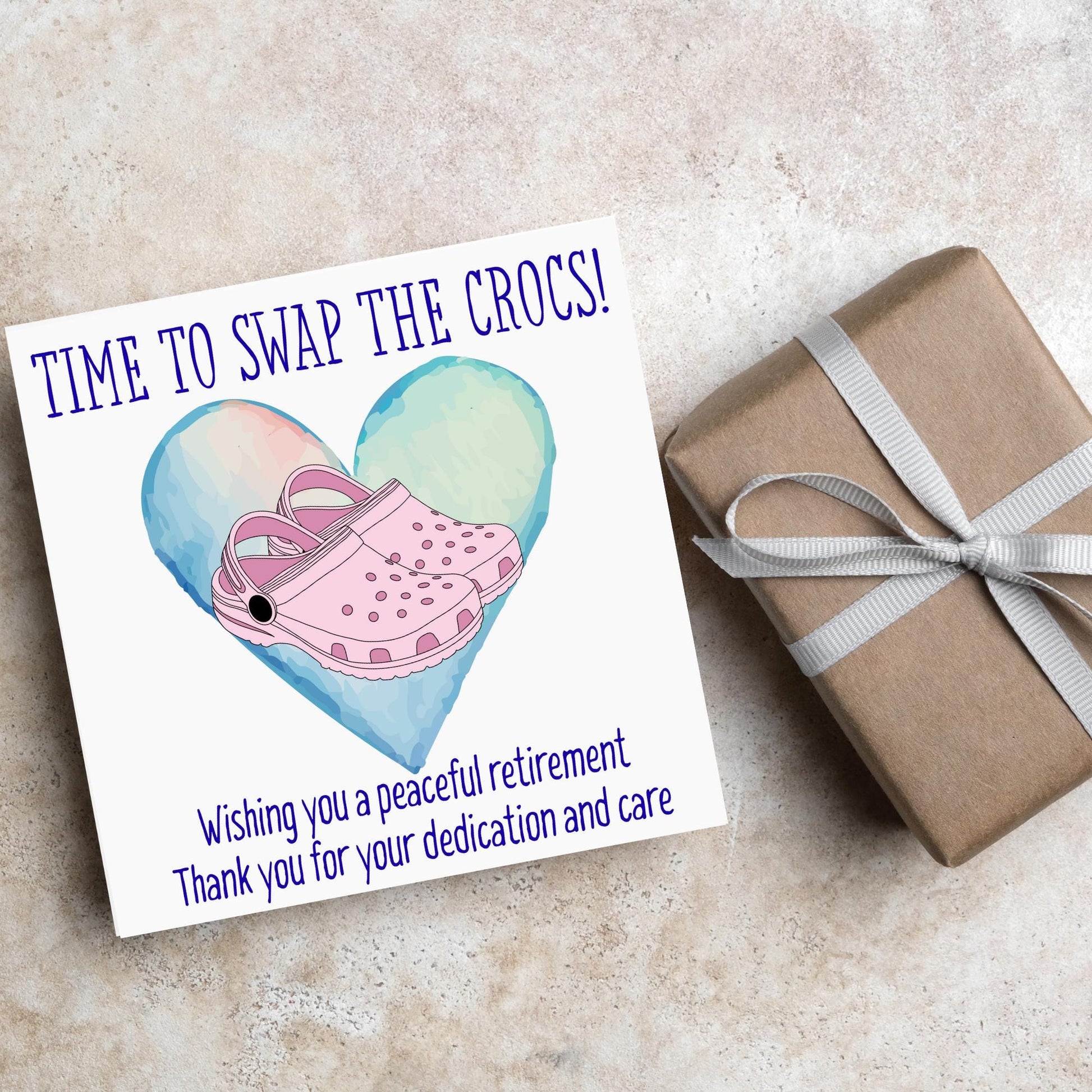 Nurse Retirement Card, Leaving Card for Nurse, Happy Retirement Card, Retired Card, Retiring, We'll Miss You Card, Nursing Retirement Card