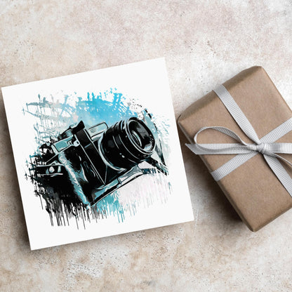 Photographer Birthday Card, Camera design, Photography Card, Birthday Card, Camera Card, Card For Him, Card For Her, Photography Club Card