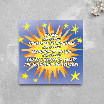 It's Always Sunny in Philadelphia Dayman Nightman Birthday Card, Always Sunny Birthday Card, Charlie Day Birthday Card, Sunny Funny Birthday