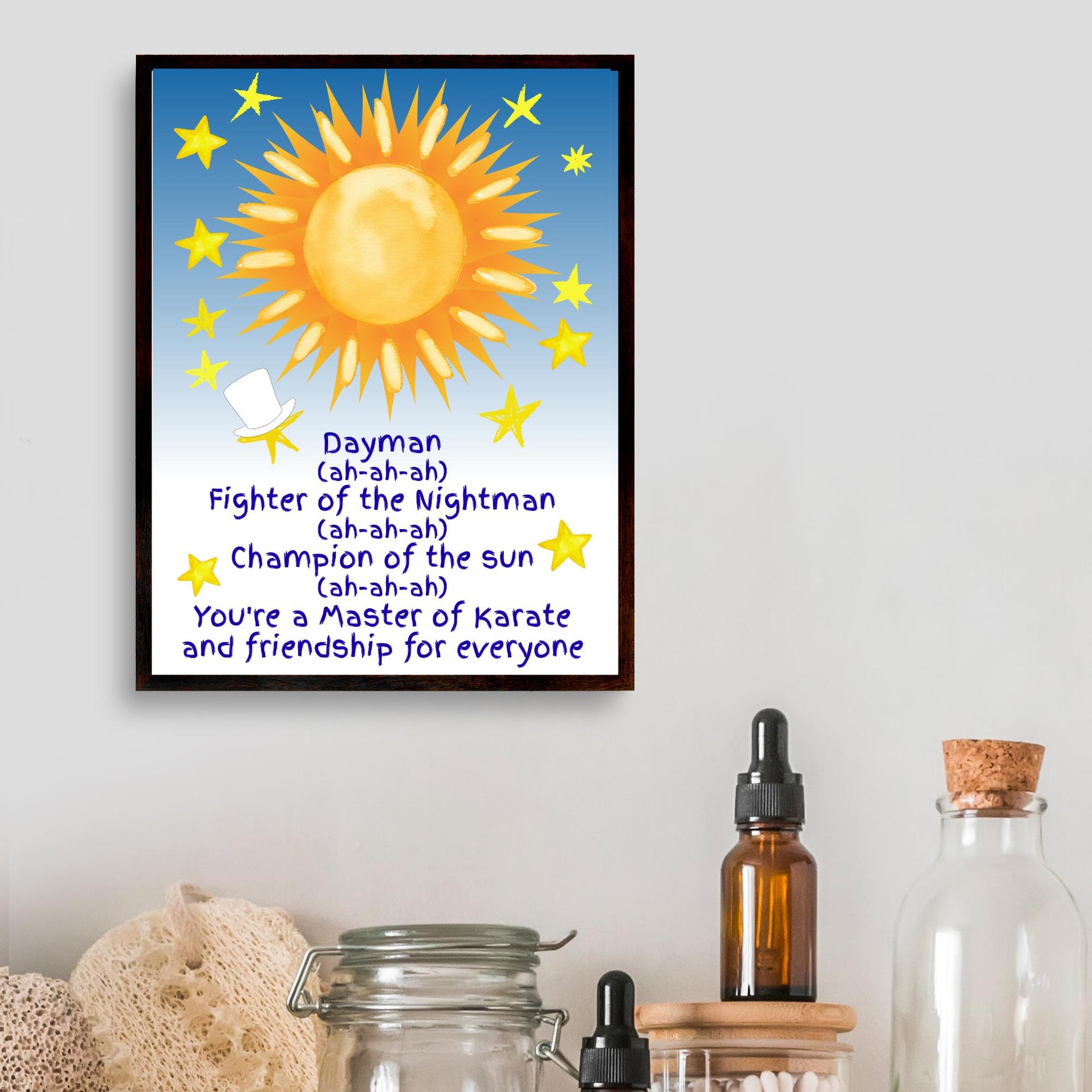 It's Always Sunny in Philadelphia Poster, A4 Print, High Quality Wall Art, Dayman, Nightman Cometh, Charlie Lyrics Poster, Always Sunny Art