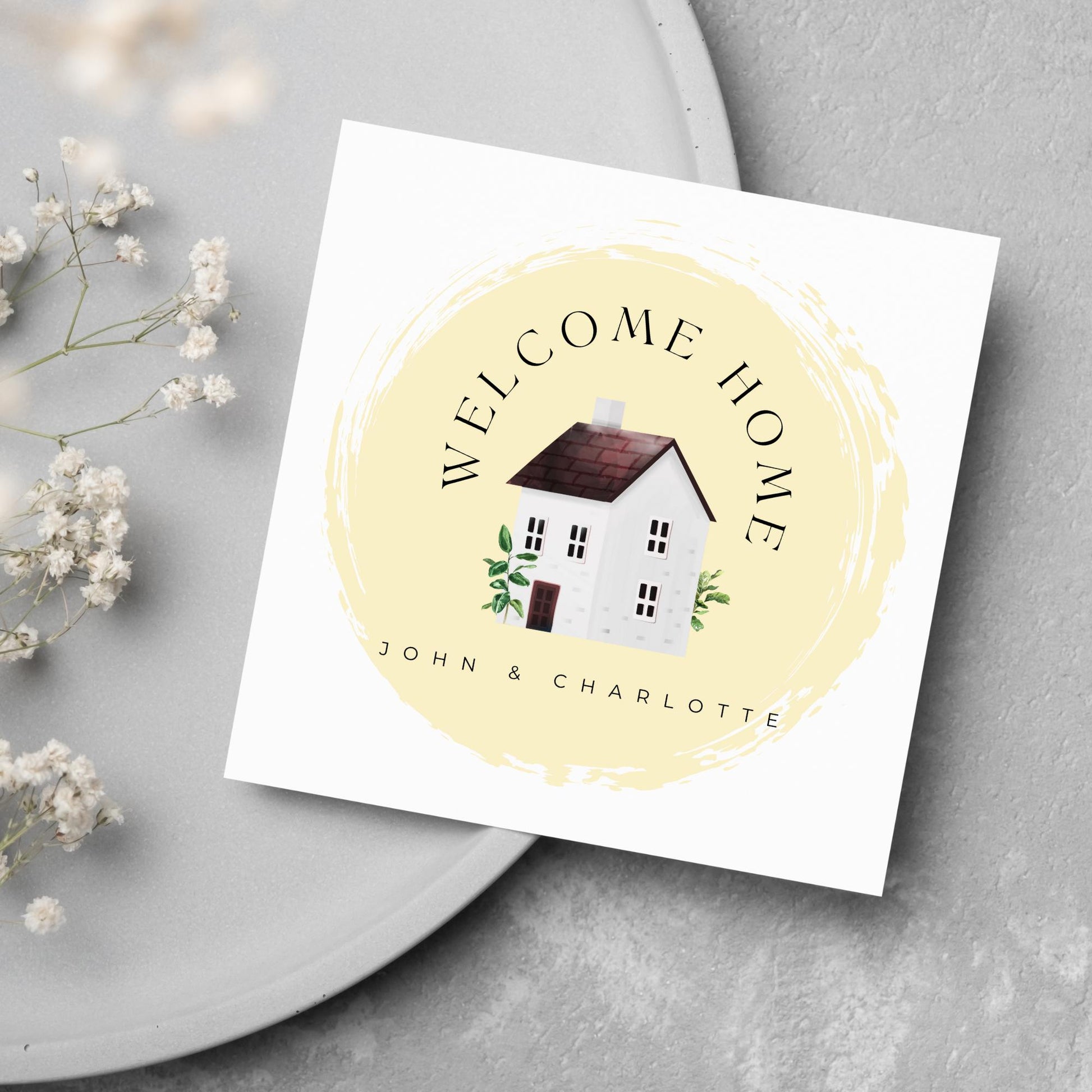 Personalised New Home card, Moving House, First Home card, New House card, Moving Card, Moving home card, Welcome Home, Buying House