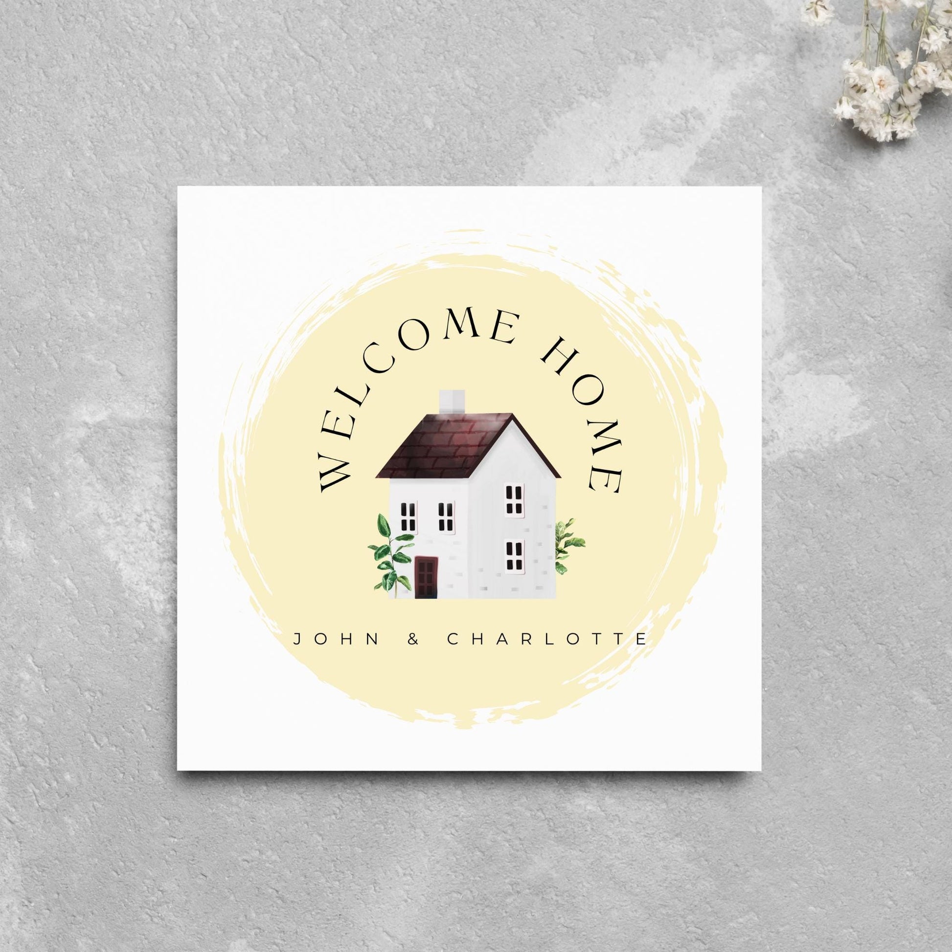 Personalised New Home card, Moving House, First Home card, New House card, Moving Card, Moving home card, Welcome Home, Buying House