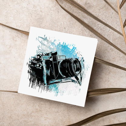 Photographer Birthday Card, Camera design, Photography Card, Birthday Card, Camera Card, Card For Him, Card For Her, Photography Club Card