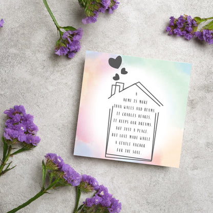 New Home Card, Moving House, First Home Card, New House Card, Moving Card, Moving Home Card, Relocating Card, Welcome Home, Buying House