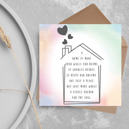 New Home Card, Moving House, First Home Card, New House Card, Moving Card, Moving Home Card, Relocating Card, Welcome Home, Buying House