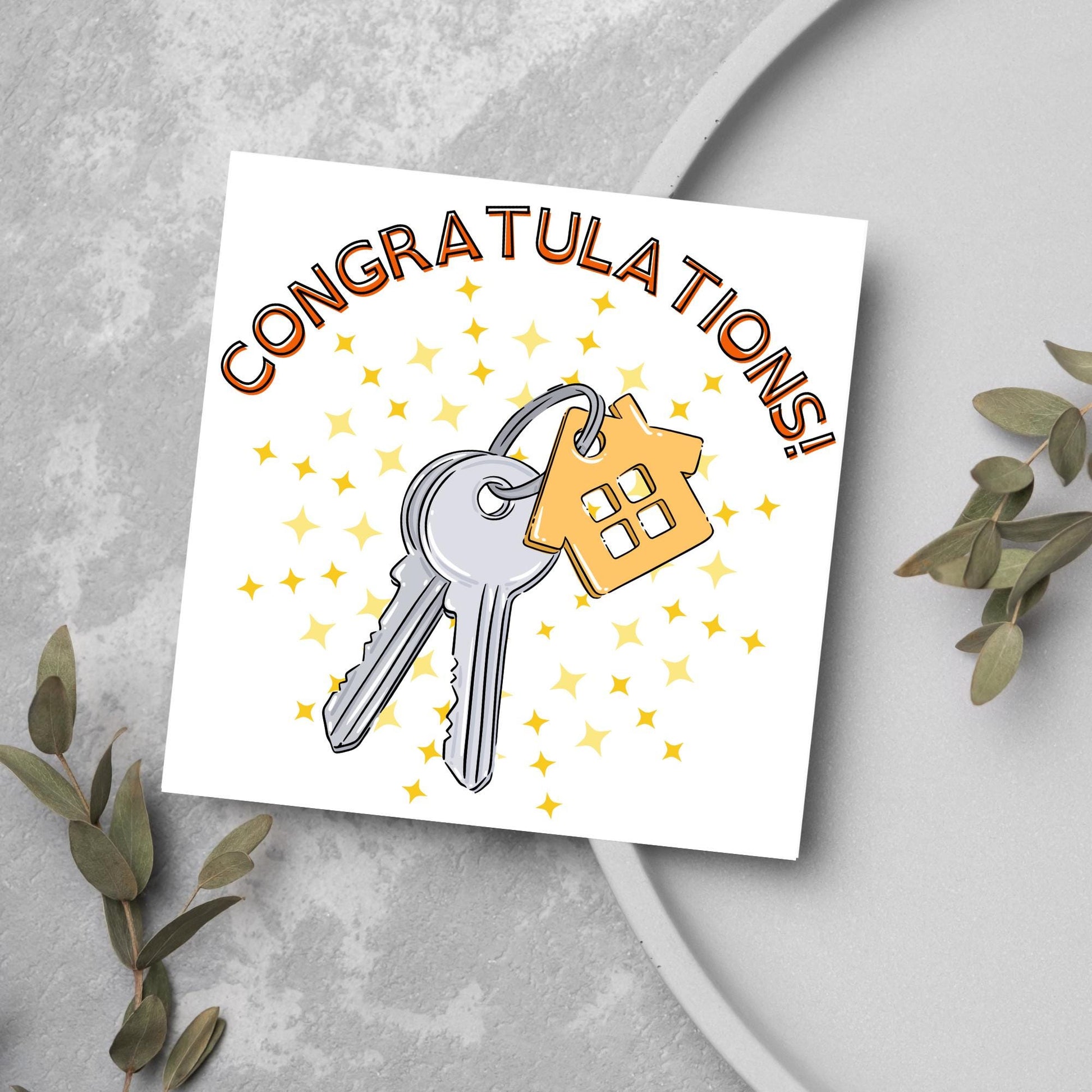 New Home Card, Moving House, First Home Card, New House Card, Moving Card, Moving Home Card, Relocating Card, Welcome Home, Buying House