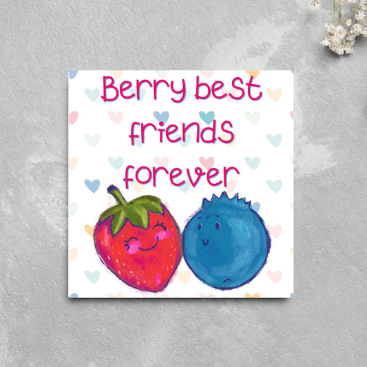 Best Friend Card, Card for Friend, Friendship Card, Bestie, Bezzie Card, BFF Card, Love Card for Friend, Grateful Gard, Long Distance