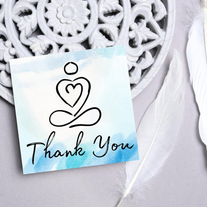 Thank You Card for Therapist, Card for Counsellor, Holistic Card, Healer Card, Psychologist Thank You Card, EMDR, CBT, DBT Thanks Card