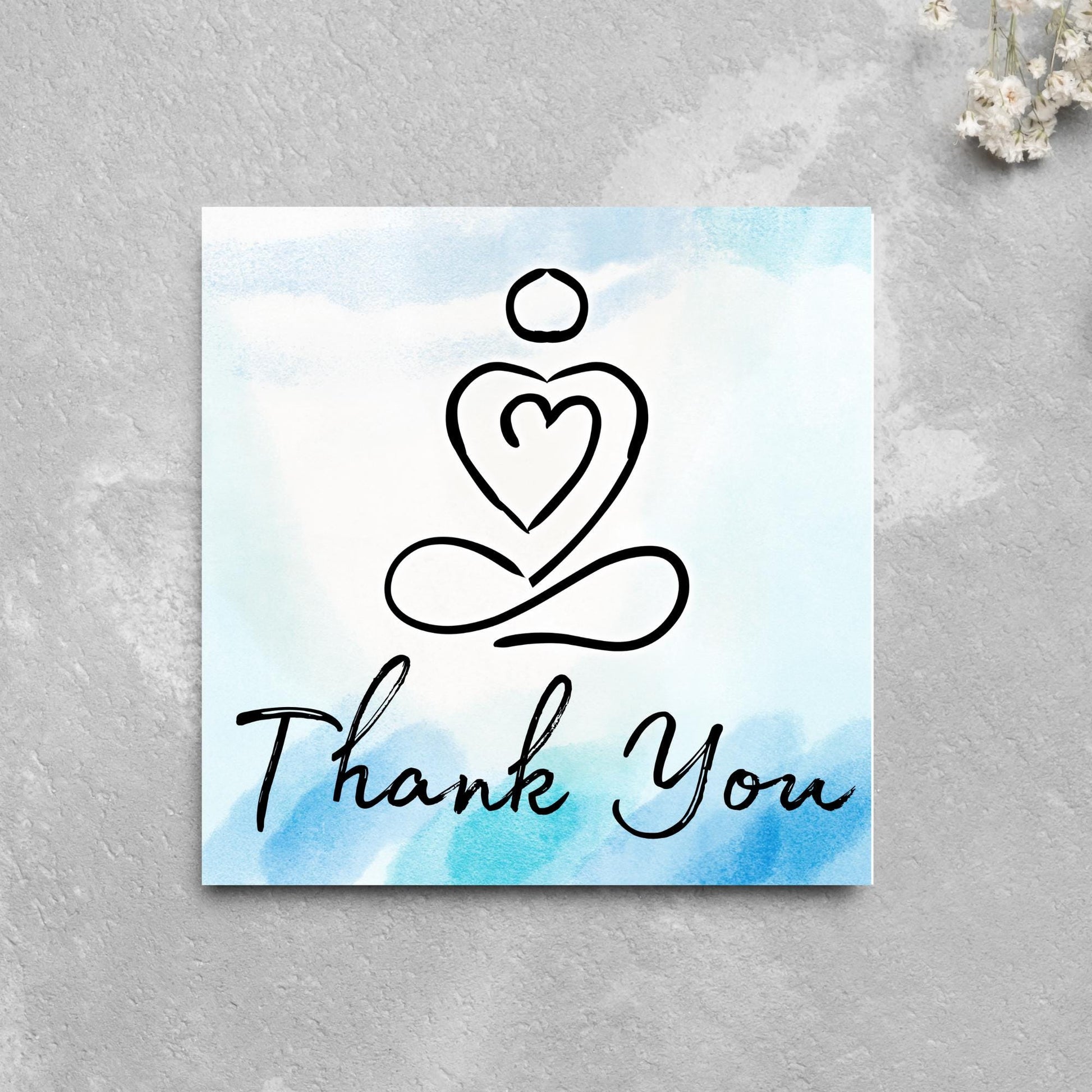 Thank You Card for Therapist, Card for Counsellor, Holistic Card, Healer Card, Psychologist Thank You Card, EMDR, CBT, DBT Thanks Card