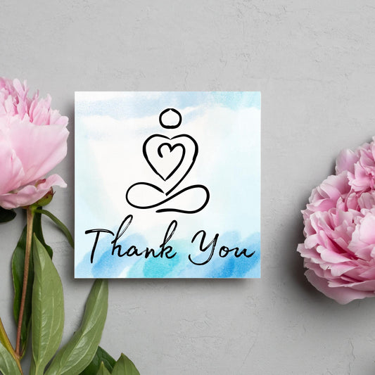 Thank You Card for Therapist, Card for Counsellor, Holistic Card, Healer Card, Psychologist Thank You Card, EMDR, CBT, DBT Thanks Card