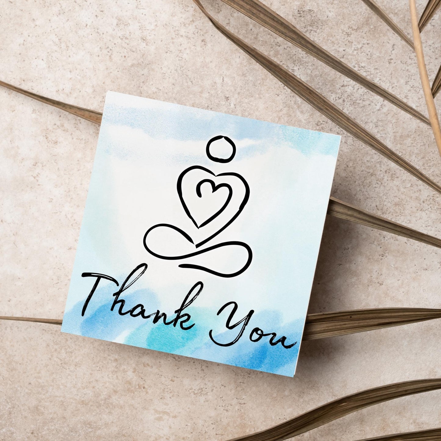 Thank You Card for Therapist, Card for Counsellor, Holistic Card, Healer Card, Psychologist Thank You Card, EMDR, CBT, DBT Thanks Card