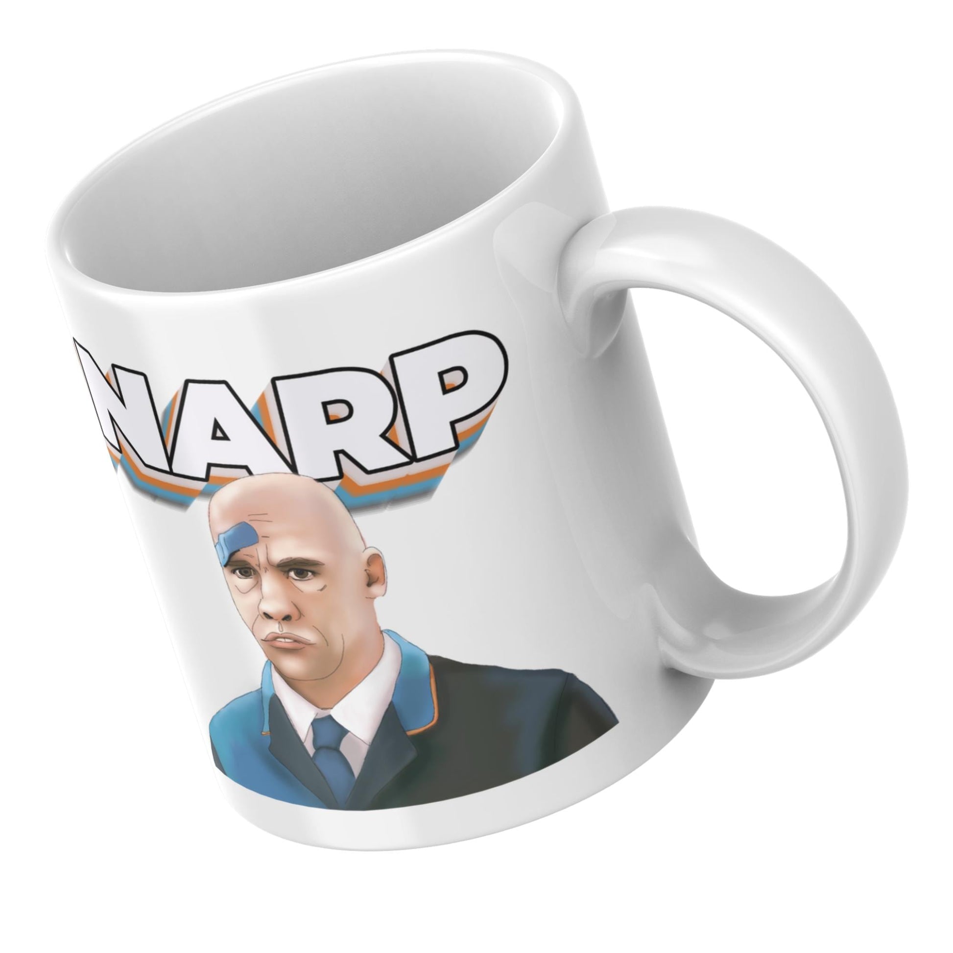Hot Fuzz Yarp Mug, Cornetto trilogy, Hot Fuzz Gift, Movie Buff Gift, Funny Movie Mug, Yarp or Narp, Lurch Mug, The Greater Good