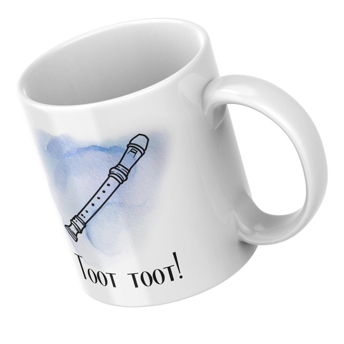 Recorder Mug, Mug for Musician, Band Mug, Music Mug, Gift for Musician, Band Mug, Woodwind Recorder Player Gift Mug, Orchestra Mug