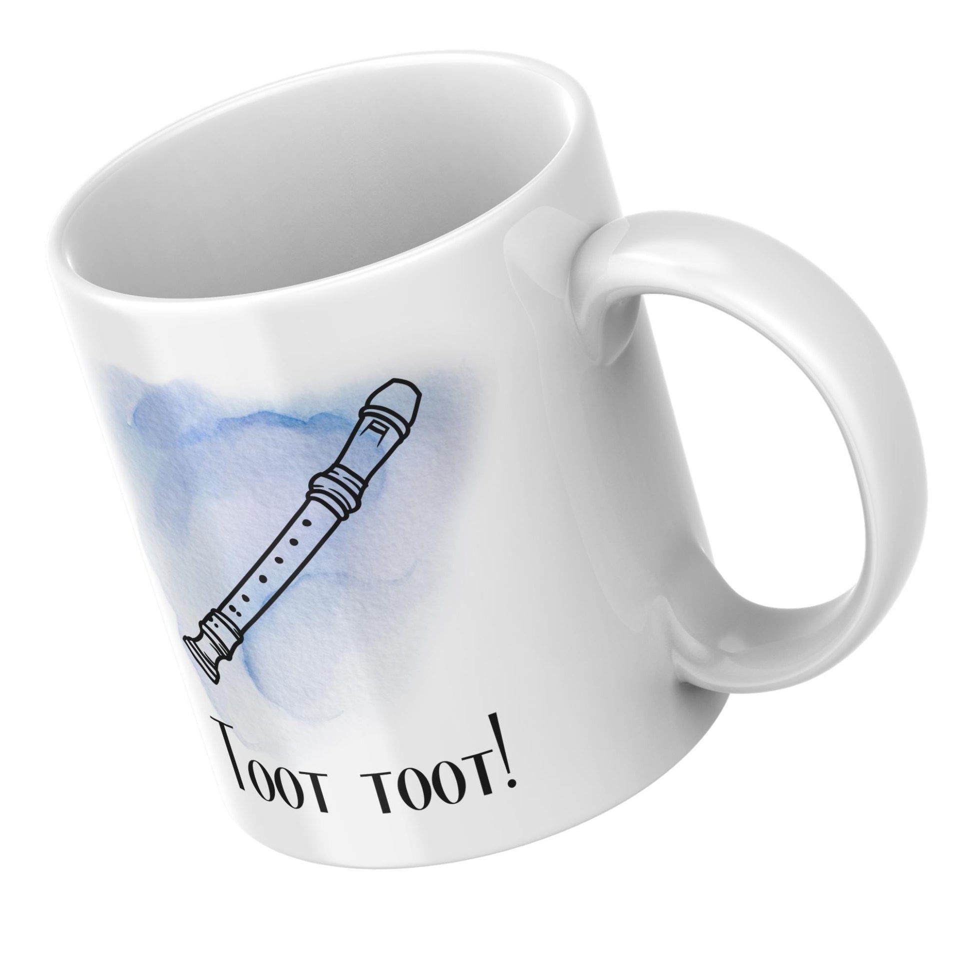 Recorder Mug, Mug for Musician, Band Mug, Music Mug, Gift for Musician, Band Mug, Woodwind Recorder Player Gift Mug, Orchestra Mug