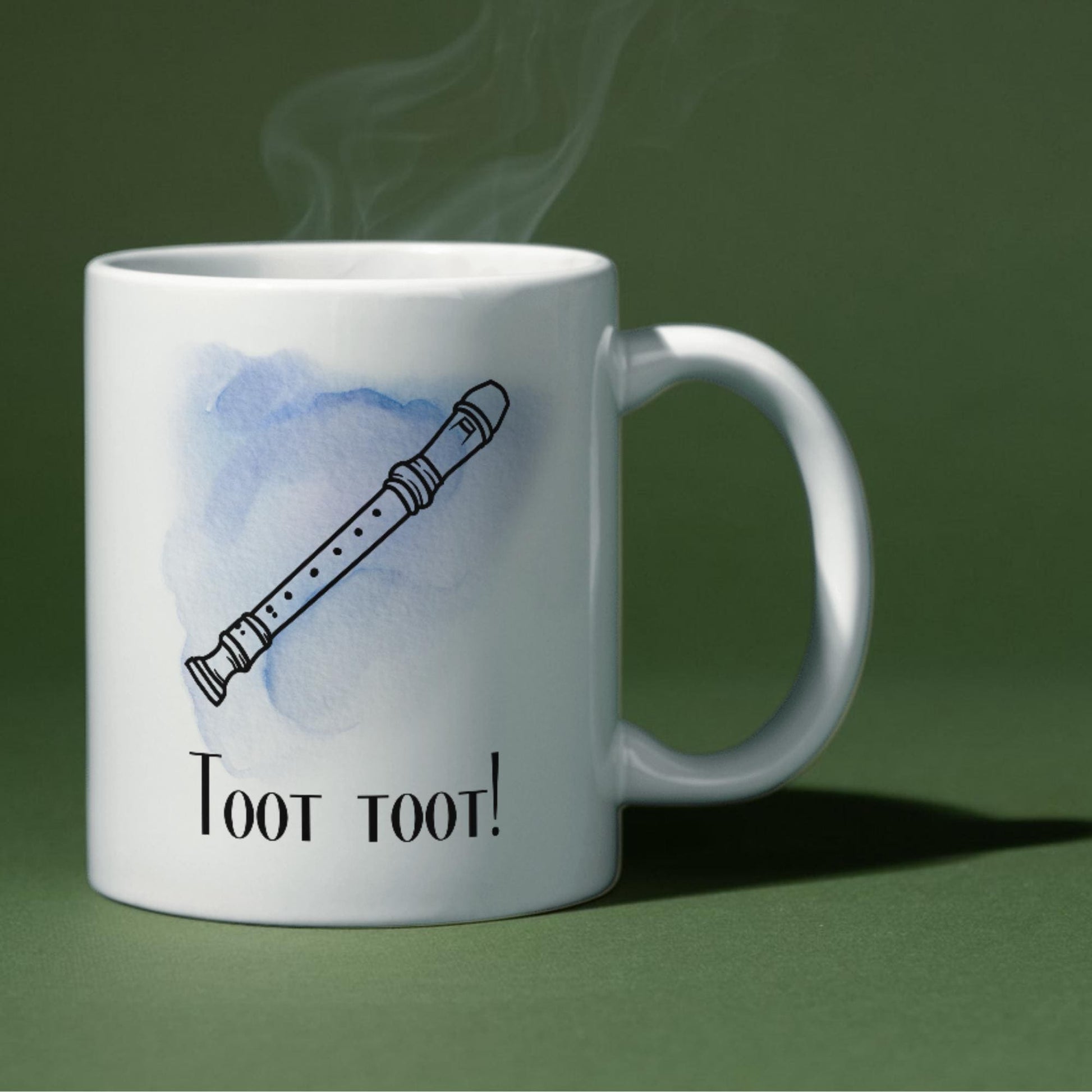 Recorder Mug, Mug for Musician, Band Mug, Music Mug, Gift for Musician, Band Mug, Woodwind Recorder Player Gift Mug, Orchestra Mug