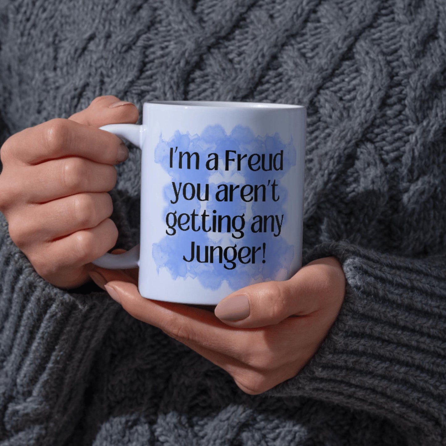Psychology Pun Mug, Milgram Psychology, Fun gift for Psychologist, Behavioural Psychology Mug, Freud, Jung, Gift for Psychology Teacher